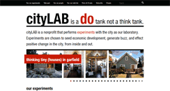 Desktop Screenshot of citylabpgh.org